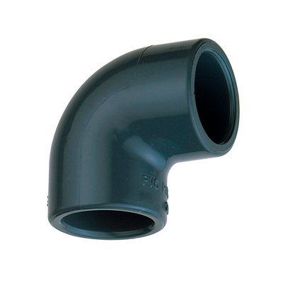 Коліно 90&deg; PVC D. 75 мм Pimtas 500000752 фото