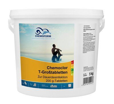 Chemoform Кемохлор Т таблетки 200г 5 кг